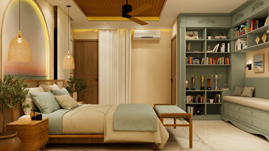 Niranjan Mukundan Villa/Portfolio 6 DAUGHTERS ROOM BED 4